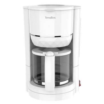 Cafetière filtre 10/15 tasses Blanche - Diamant - 15353