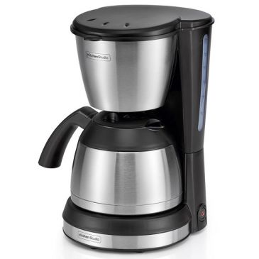 Cafetière filtre 12 tasses isotherme Noire & Inox - KSMD250B
