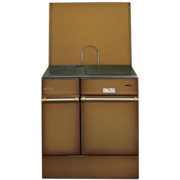 Cuisinière à bois 240162BRUNFONCE