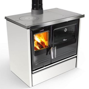Cuisinière à bois ETNA7TBLANCTIRFR.EXT