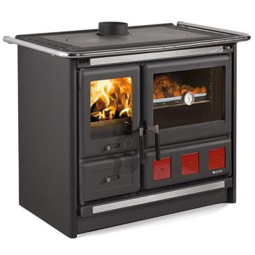 Cuisinière à bois ROSAXXL.16ACIERNOIRANTHRA