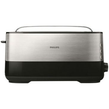 Grille-pain Inox & Noir - Viva Collection - HD2692.90