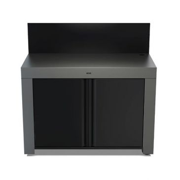 Meuble plancha fermé 120 x 60 cm Gris - Felix - PMAP12070