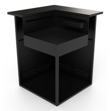 Meuble support d'angle avec comptoir bar - SAAFCBN