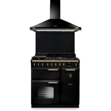 Pack Piano de cuisson + hotte + crédence CLDL90DFPGBL/AB-FP