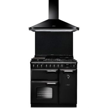 Pack Piano de cuisson + hotte + crédence CLDL90DFPGBL/CM-FP