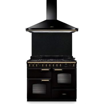 Pack Piano de cuisson + hotte + crédence CLDLO110DFPGBL/AB-FP