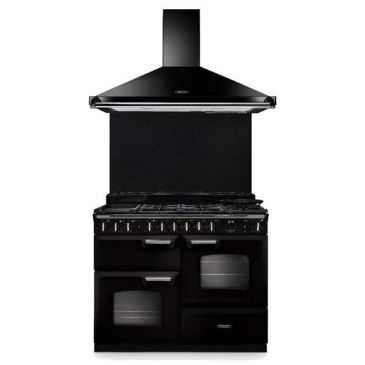 Pack Piano de cuisson + hotte + crédence CLDLO110DFPGBL/CM-FP