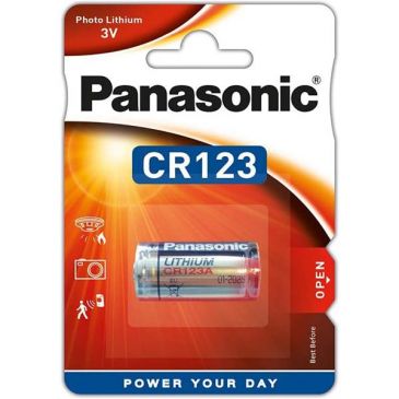Pile lithium PCR123