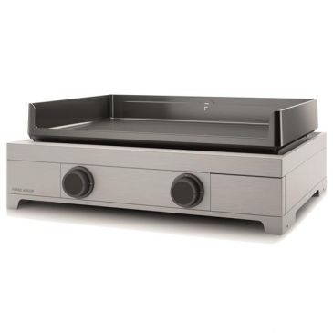 Plancha gaz 2 feux - Modern Inox 60 - MODERNG60I