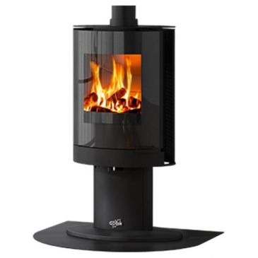 Poêle à bois 411233NOIRMAT