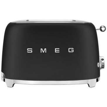 Toaster 2 tranches Noir Mat - Années 50 - TSF01BLMEU