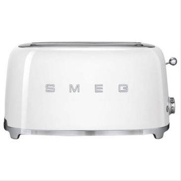Toaster 4 tranches Blanc Brillant - Années 50 - TSF02WHEU