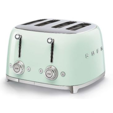 Toaster 4 tranches Vert d'Eau - Années 50 - TSF03PGEU
