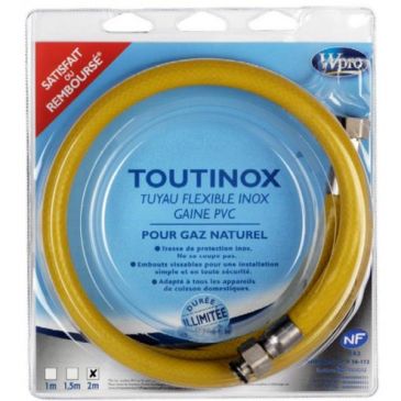 Flexible de gaz TOUTINOX TNE200